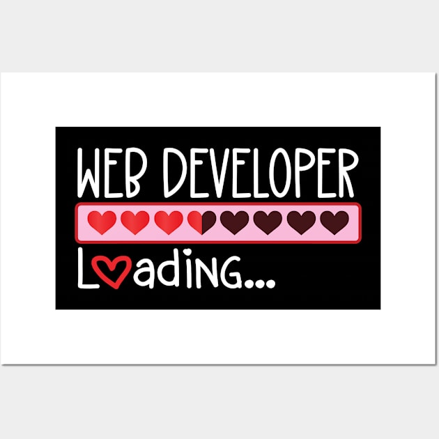 Web Developer Loading Wall Art by HaroonMHQ